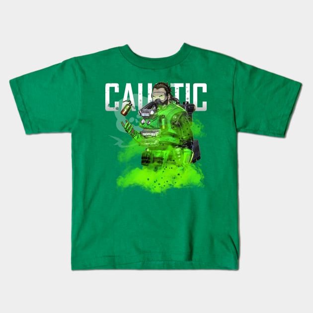 Apex Legends - Caustic Middle T-Shirt Kids T-Shirt by trino21